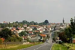 A general view of Audun-le-Roman