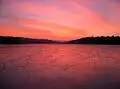 Sunset on the lake
