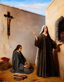 Saint Marana and Saint Cyra by Augusta Lebaron-Desves