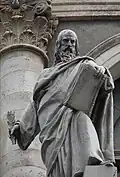 St. Augustine at Frederik's Church in Copenhagen, 1885