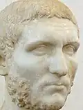 Charioteer from the age of Gallienus (from Piazza Chiesa Nuova, Rome)[78]