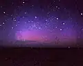 Aurora Australis from Wellington's south coast
