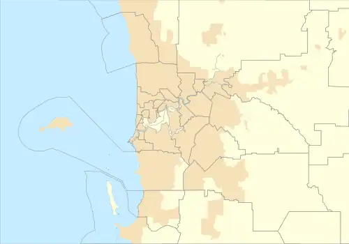Perth Mosque is located in Perth