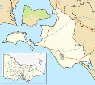 Wonthaggi is located in Bass Coast Shire