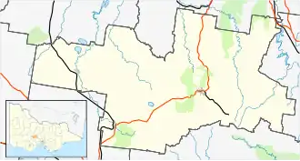 Musk is located in Shire of Hepburn
