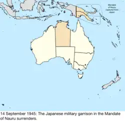 Map of Australia; for details, refer to adjacent text