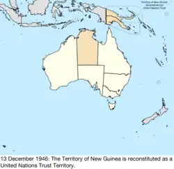 Map of Australia; for details, refer to adjacent text