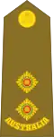 First lieutenant (Australian Army)[13]