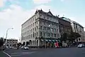 Australis House and Arthur H. Nathan Warehouse (architect Arthur Pollard Wilson, who also designed Strand Arcade, Naval and Family Hotel, Northern Steam Ship Company Building and Isaacs’ Bonded Stores)[7]