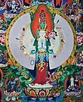 Avalokiteshwara, Thongsa Gompa