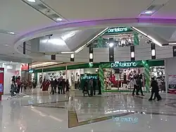 Entry view from inside