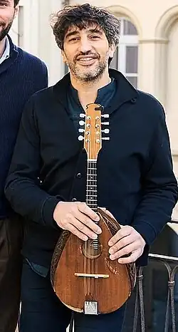 Avi Avital with mandolin