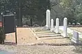 Ellen Wilson and her family's graves