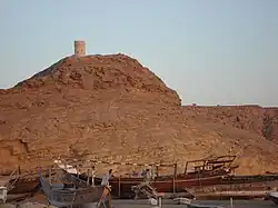 Construction and repair of dhows in Sur, Oman