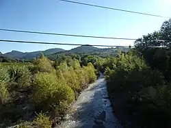 The Ayguemarse river at Beauvoisin