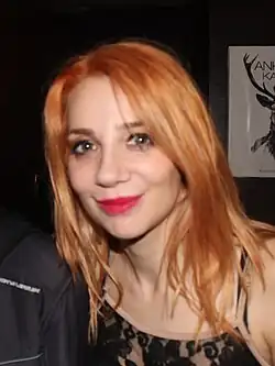 Aslım backstage after her Ankara concert at IF.
