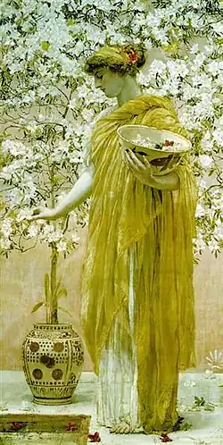 Azaleas by Albert Joseph Moore