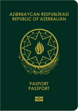 1998: Azerbaijani passport