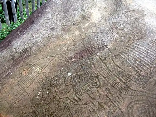 Petroglyphs in Sa Pa