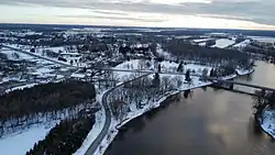 Aerial view of Bécancour