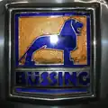 Brunswick Lion on the logo of Büssing
