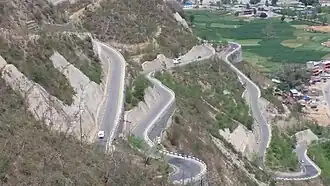 B.P. Highway Khurkot-Nepalthok section at Mulkot