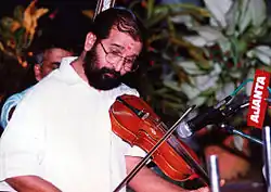 B. Sasikumar in concert in 2001