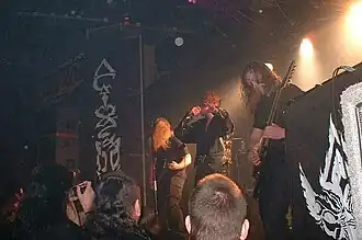 Bal-Sagoth performing in 2002