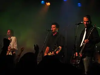 Coca Carola (reunited) plays at Beat Butcher's 25-year jubilee in 2009.