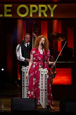 Buller at the Grand Ole Opry in Nashville, Tennessee on April 30, 2022