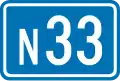 National Route 33 shield}}