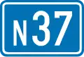 National Route 37 shield}}