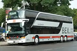 Image 183BEX intercity double-decker coach connecting Dresden and Berlin. (from Intercity bus service)