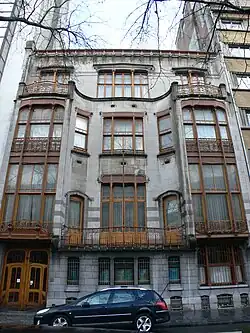 Facade of the Hôtel Solvay, Brussels (1895–1900)