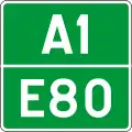 Ж20/Ж21 Highway route number sign