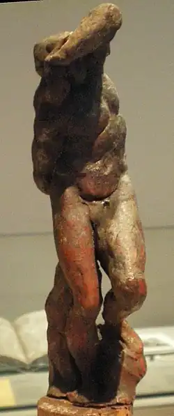 Rough model for the Young Slave, Victoria and Albert Museum