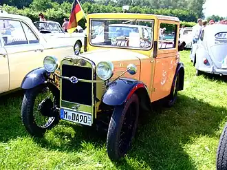 1930 BMW 3/15 (Germany)