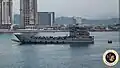 BRP Batak at the Cebu Sinulog fluvial festival 2019