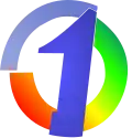 TV 1's sixth logo (1991–1995)
