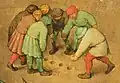 Playing marbles