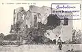 The qasbah destroyed by artillery shells[14]
