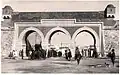 The new three-arch Bab Saadoun, photographed in 1940