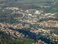 An aerial view of Baccarat