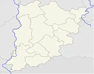 Miske is located in Bács-Kiskun County