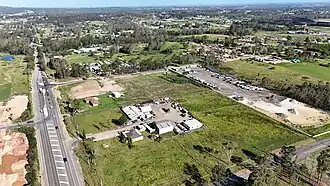 Aerial view of Badgerys Creek