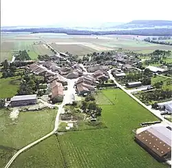 An aerial view of Bagneux