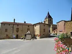 The centre of Bagnols