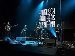 Public concert of the band in Budapest, Hungary in 2017.