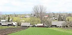 Rural landscape from Băineț, Mușenița