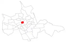 The bairro in District of Sede